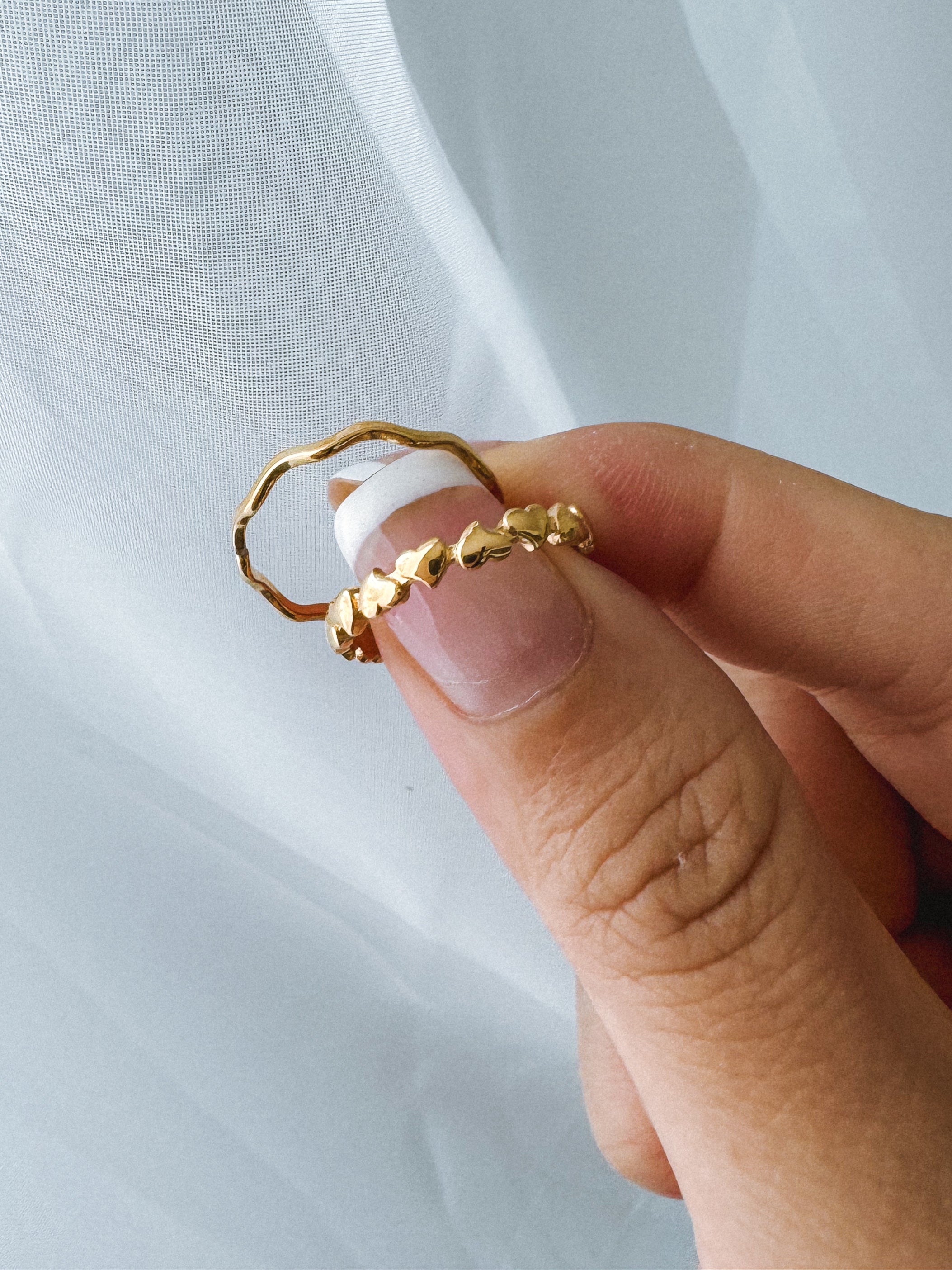 Kate - Waterproof Love Heart Ring