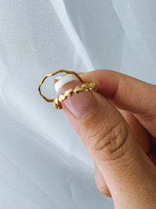 Mia - Waterproof Zig Zag Ring