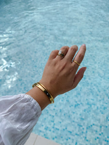 Brydie - Waterproof Rope Twist Ring