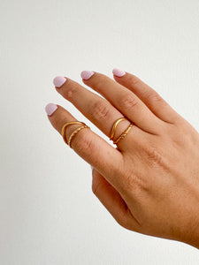 Abi - Waterproof Resizable Double Layer Ring