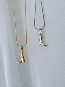 Shania - Waterproof Multiway Cowboy Boot Necklace