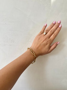 Faye - Waterproof Thick Chain Link Bracelet
