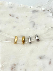 Marigold - Waterproof Thick Statement Everyday Hoops