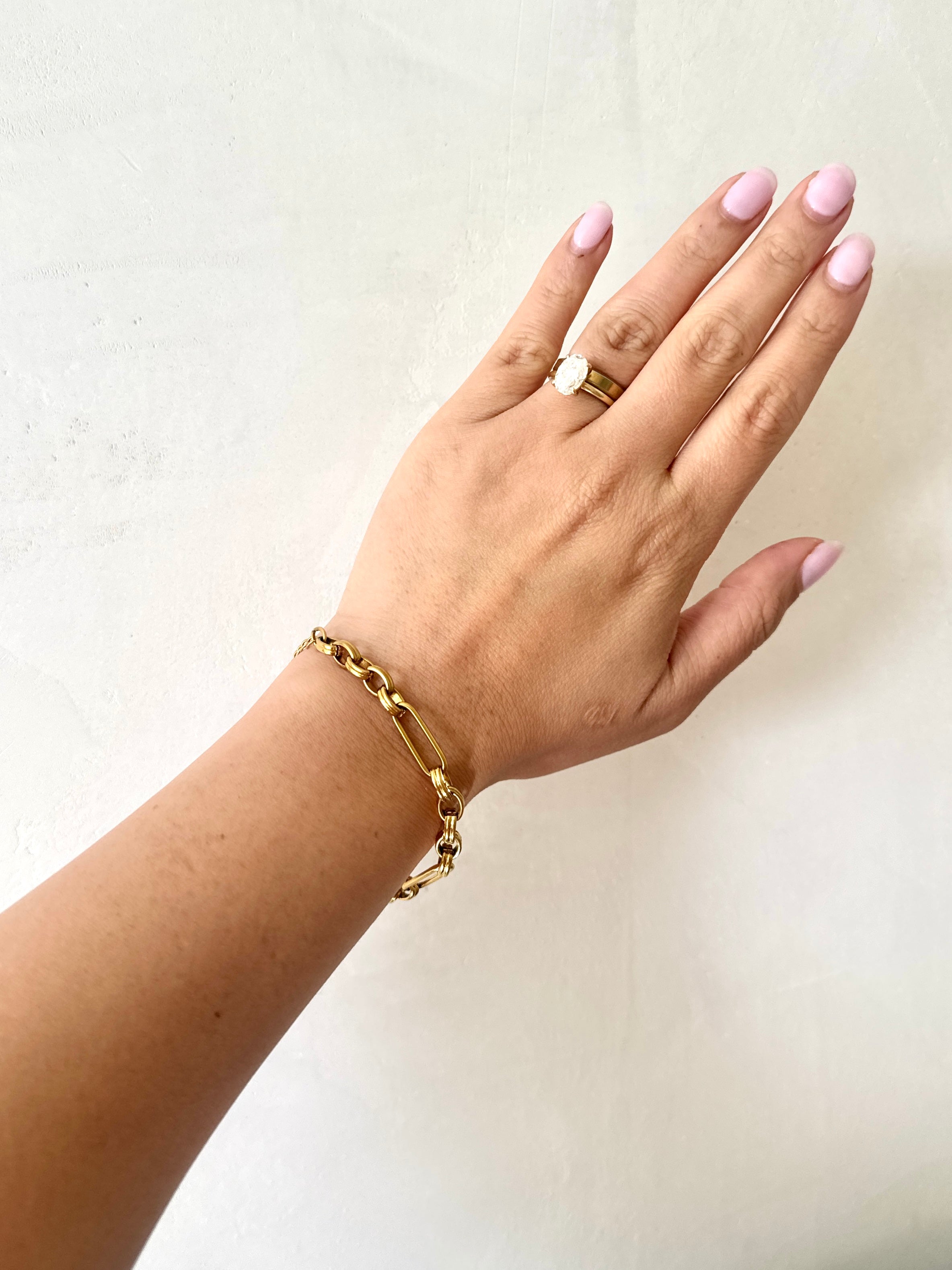 Cleo - Waterproof Thick Chain Link Bracelet