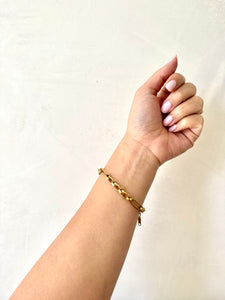 Cleo - Waterproof Thick Chain Link Bracelet