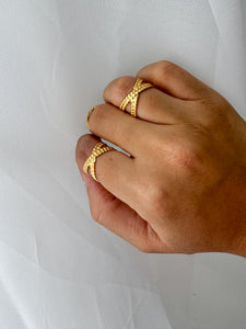 Daena - Waterproof Resizable Double Layer Ring