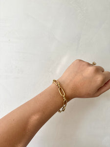 Faye - Waterproof Thick Chain Link Bracelet