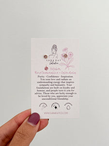 Birthstone Waterproof Earrings (Studs)