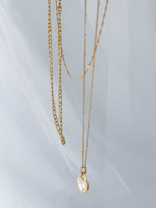 Caity - Waterproof Figaro Chain Necklace