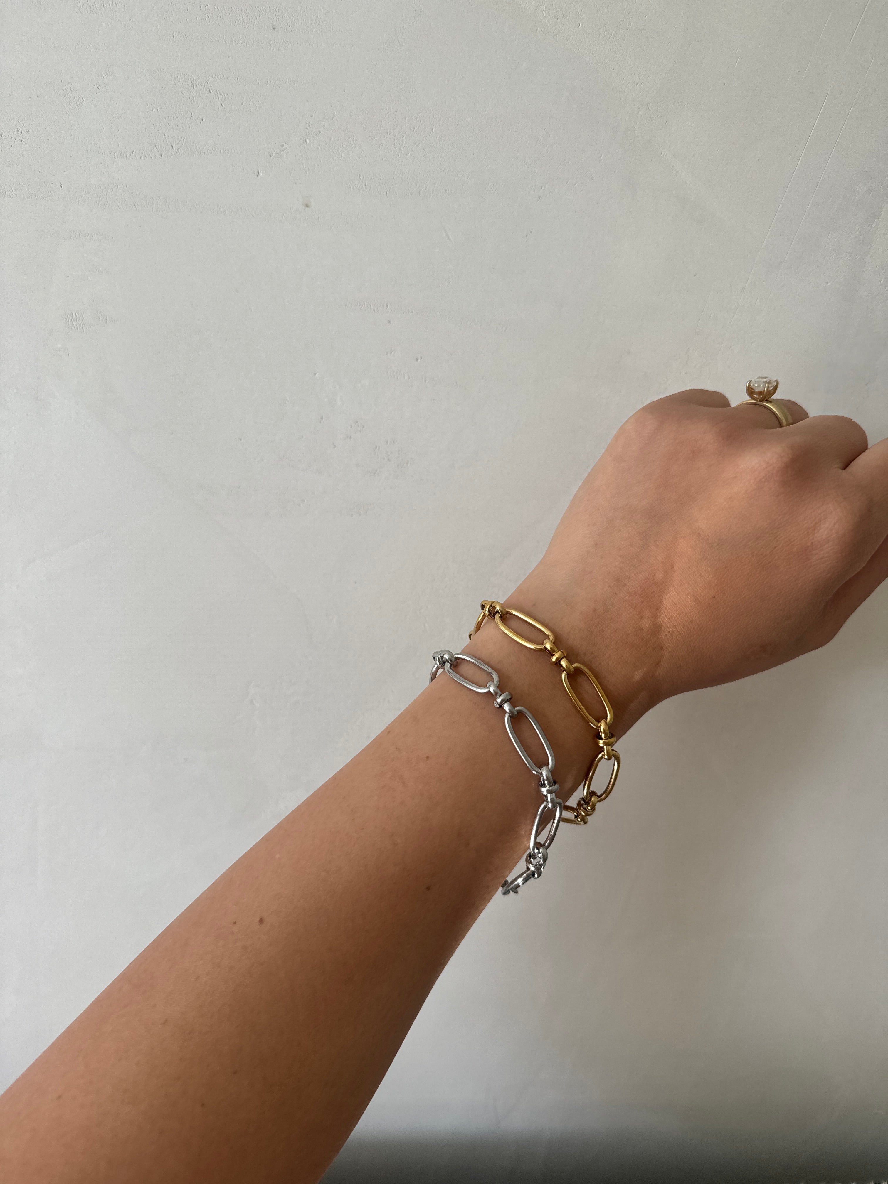 Faye - Waterproof Thick Chain Link Bracelet