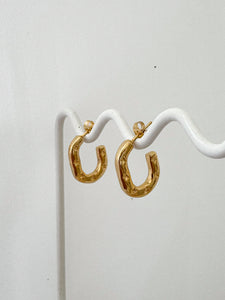 Esther - Waterproof Thick Statement Star Hoops