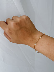 Deb - Waterproof Circle Stone Bracelet