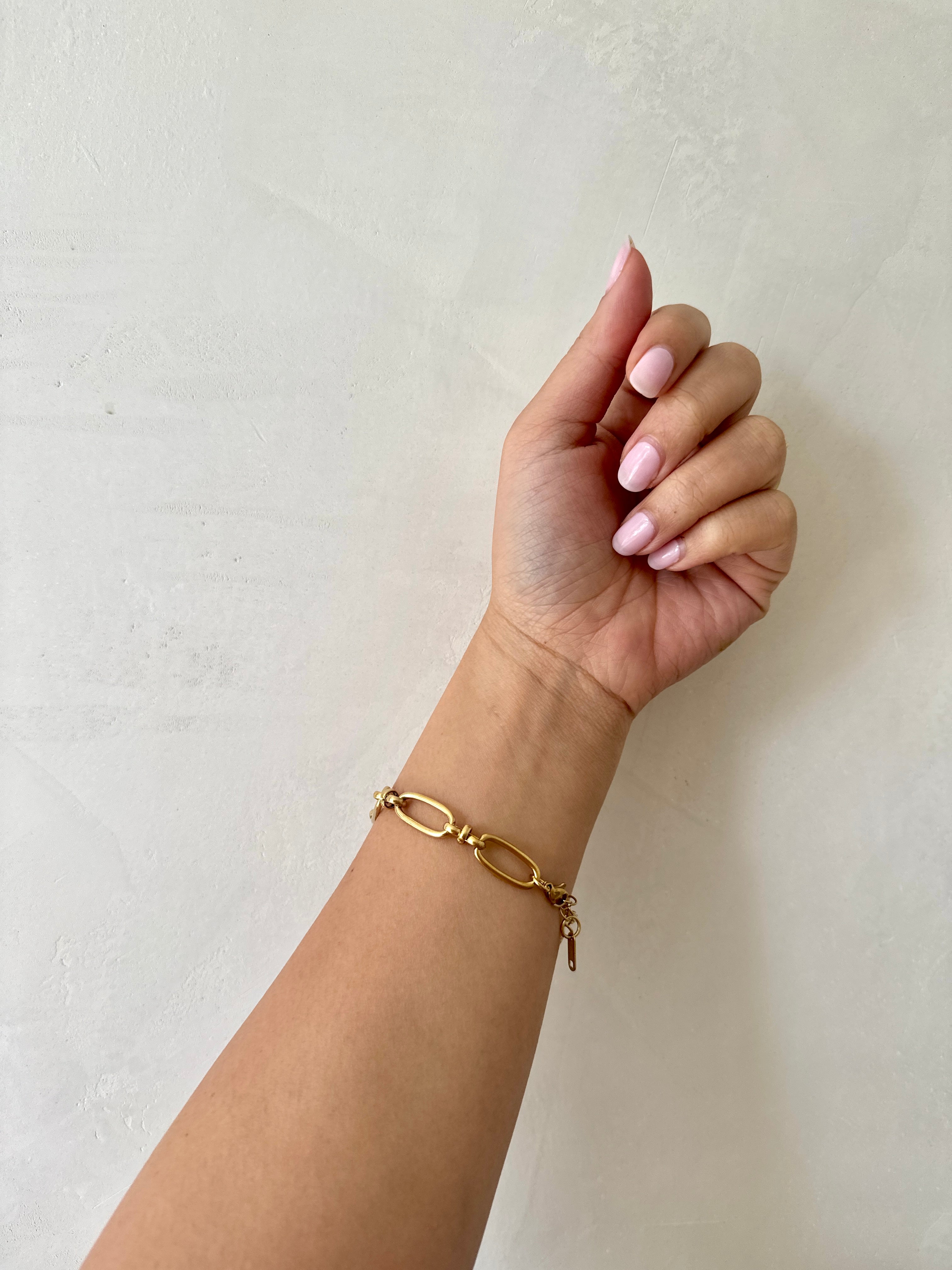 Faye - Waterproof Thick Chain Link Bracelet