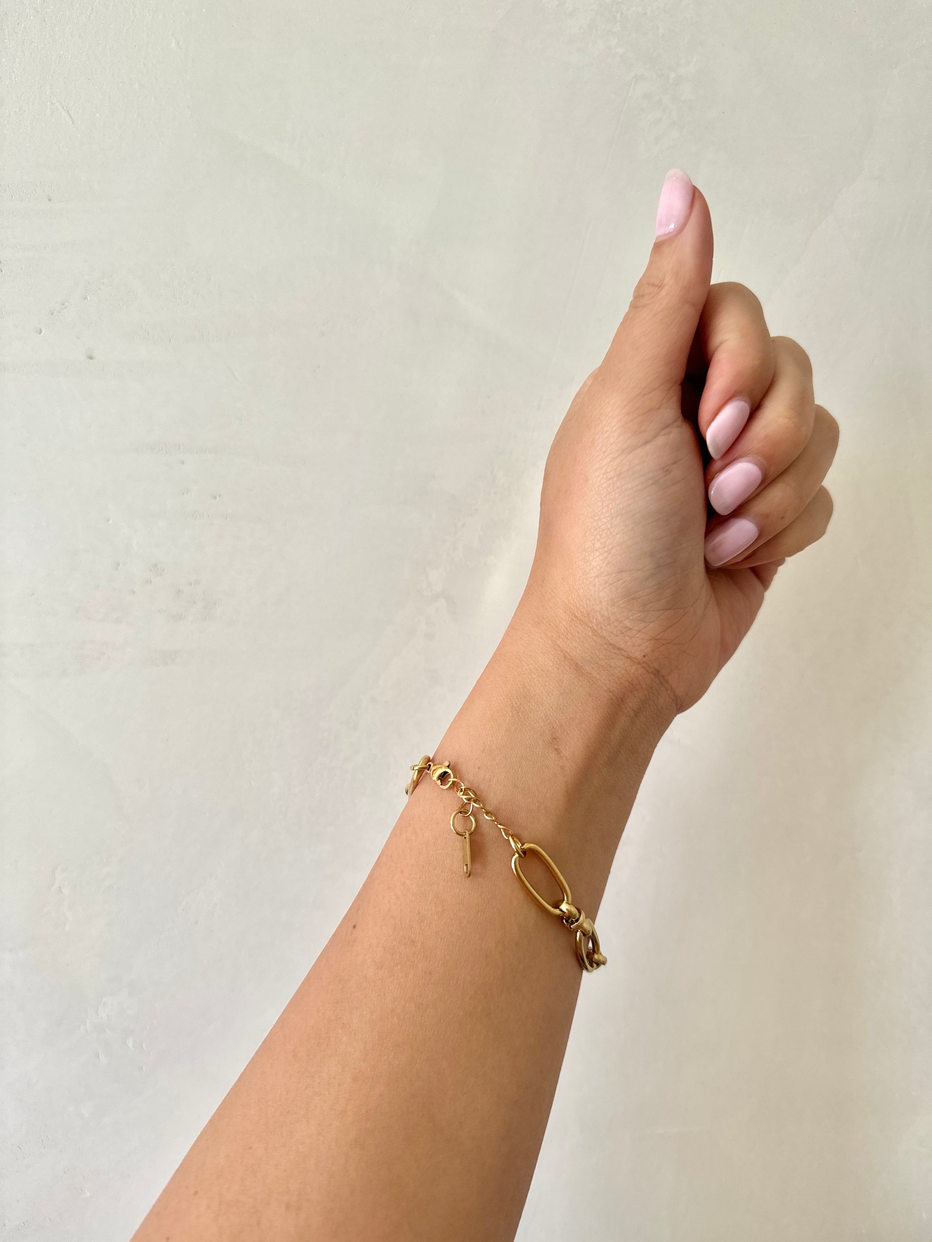 Faye - Waterproof Thick Chain Link Bracelet