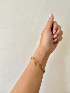 Faye - Waterproof Thick Chain Link Bracelet