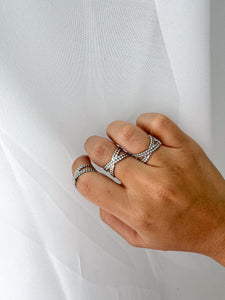 Daena - Waterproof Resizable Double Layer Ring