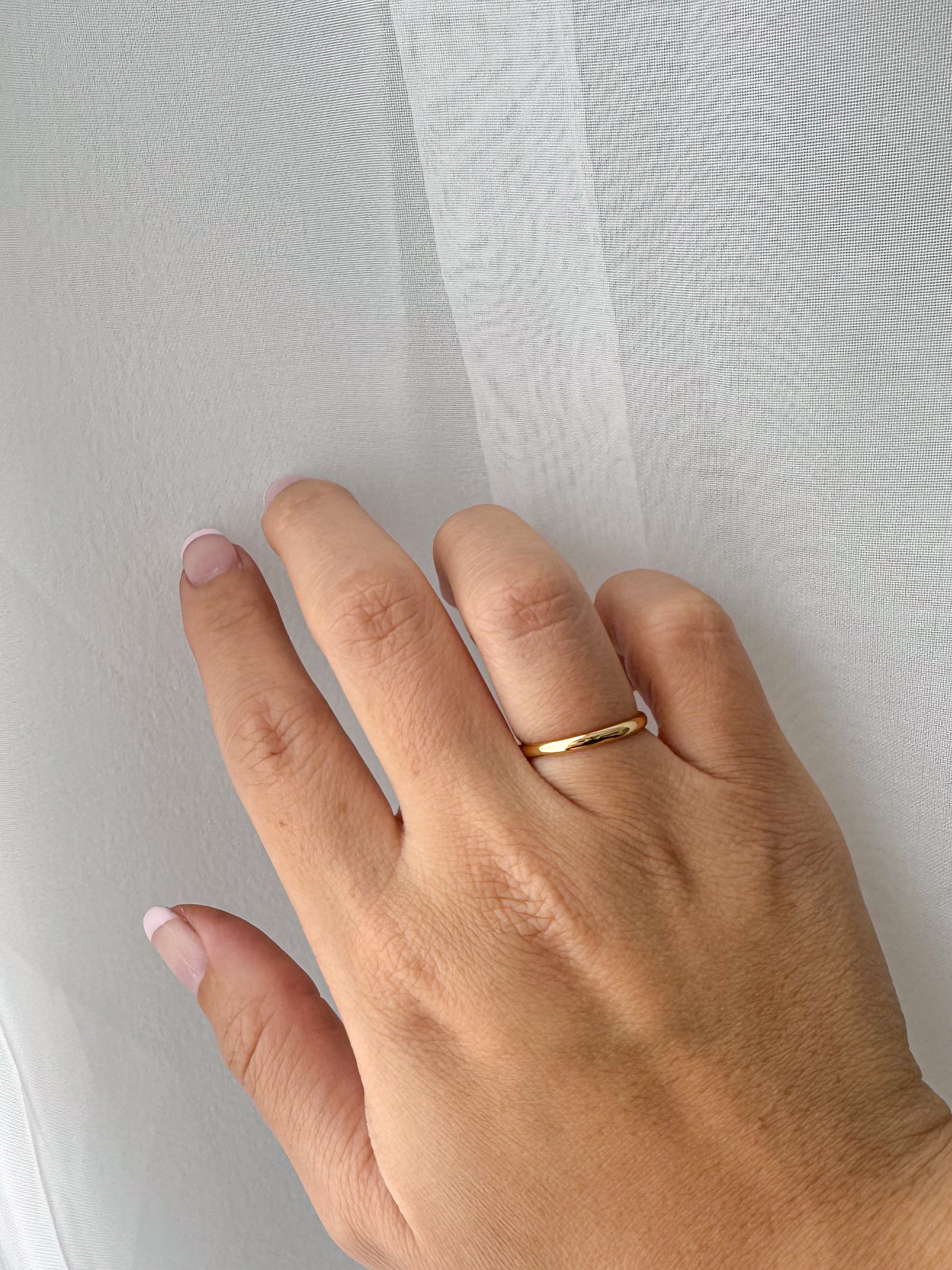 Cara - Waterproof Classic Solid Ring