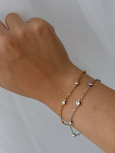 Deb - Waterproof Circle Stone Bracelet