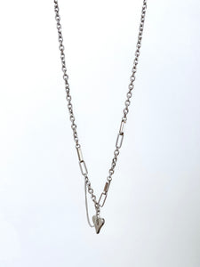 Melina - Waterproof Statement Heart Chain Necklace