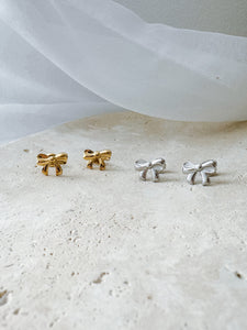 Sienna - Waterproof Bow Studs