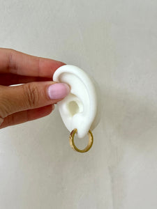 Aurelia - Waterproof Embossedm Hoops