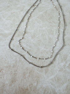 Lilian - Waterproof Double Layer Necklace Stack