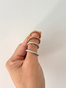 Jennifer - Waterproof Thick Statement Rope Ring