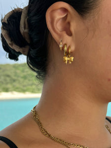 Morgan - Waterproof Multiway Mini Bow Hoops