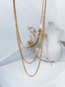 Winona - Waterproof Triple Layer Necklace