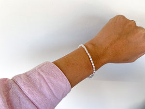 Paige - Waterproof Faux Pearl Bracelet