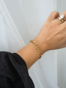 Caity - Waterproof Thick Figaro Chain Bracelet