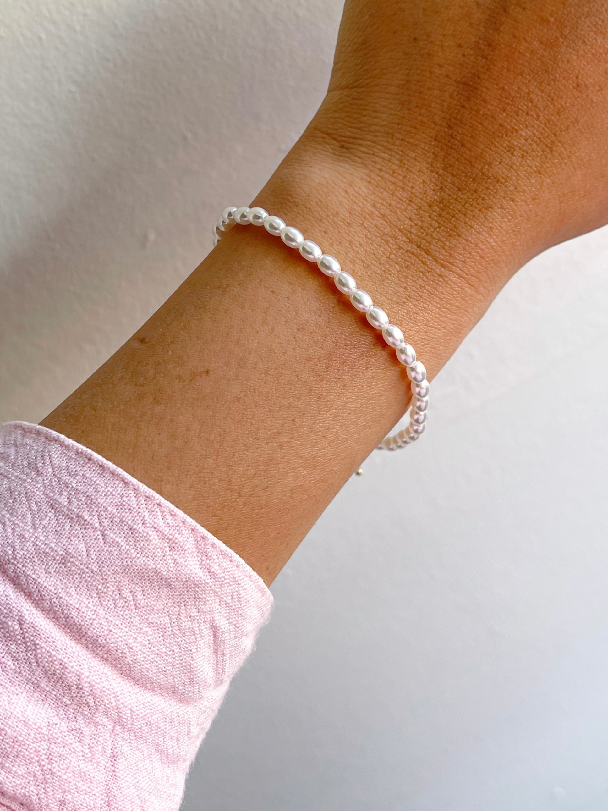 Paige - Waterproof Faux Pearl Bracelet