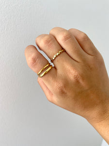 Milly - Waterproof Resizable Double Layer Ring