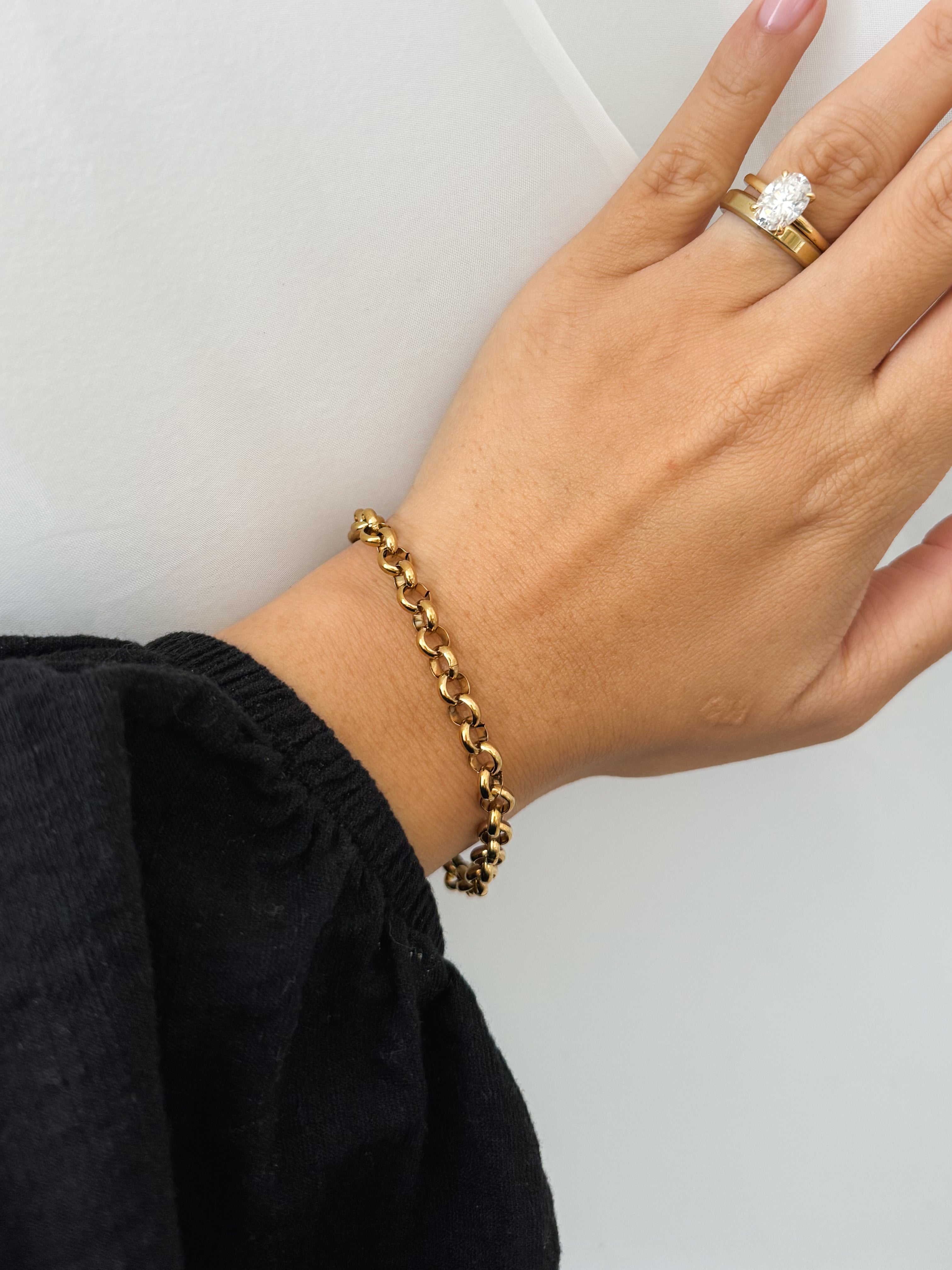 Tyla - Waterproof Rolo Link Chain Bracelet