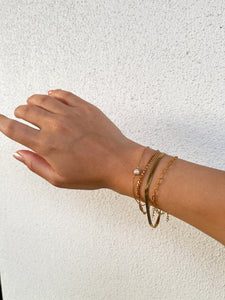 Annie - Waterproof Dainty Mini Pearl Bracelet