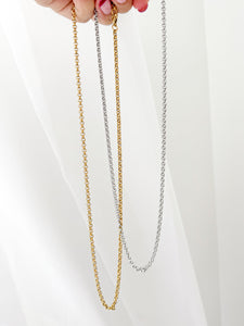 Tyla - Waterproof Rolo Link Chain Necklace