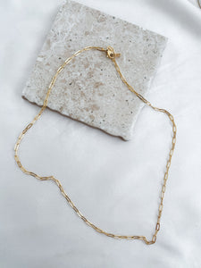 Tess - Waterproof Paperclip Chain Necklace