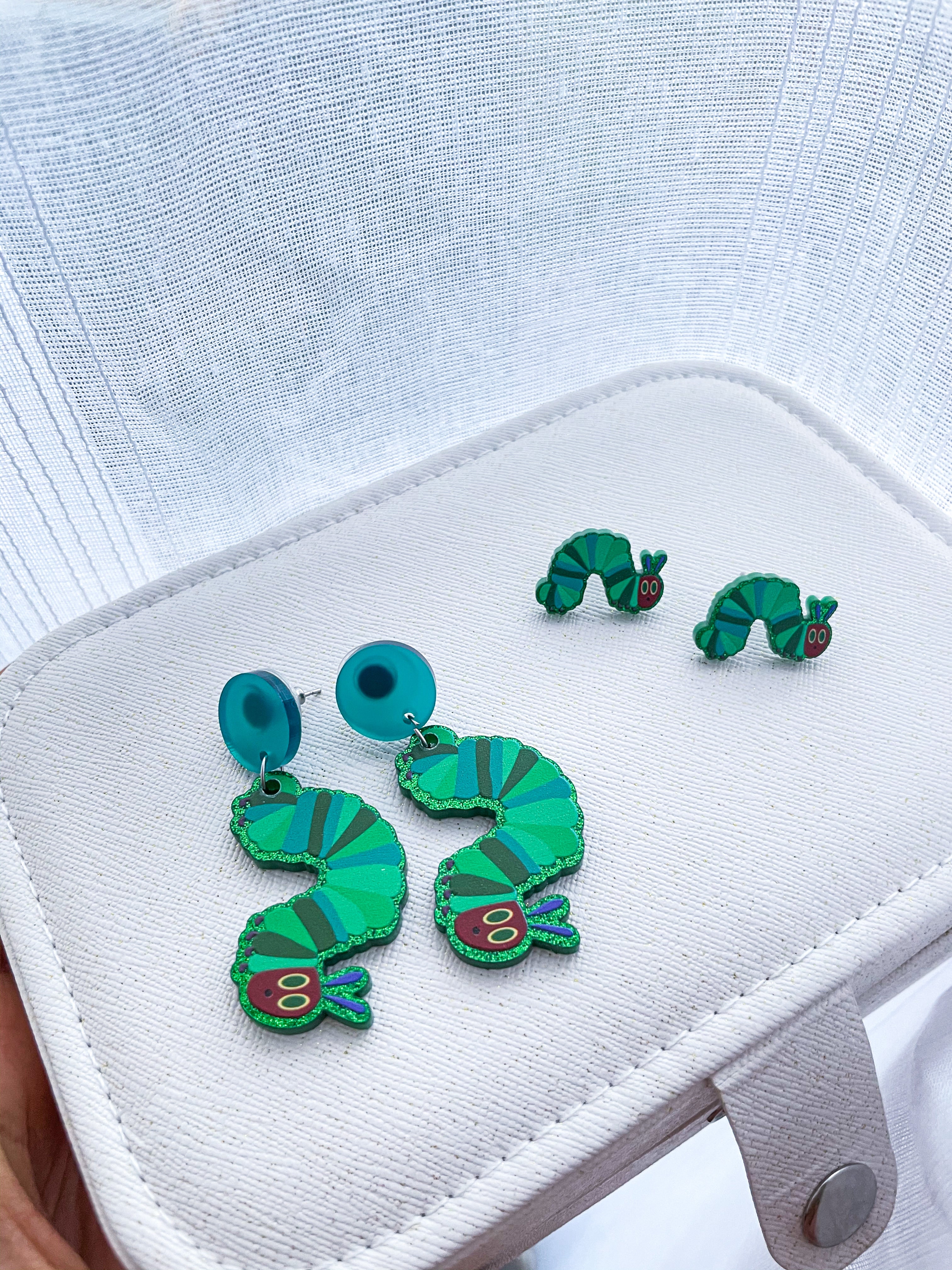 Hungry Caterpillar Studs