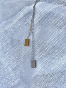 Mama - Waterproof Rectangle Pendant Necklace