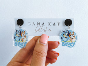 Bluey - Drop Earrings