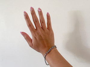 Caity - Waterproof Thick Figaro Chain Bracelet