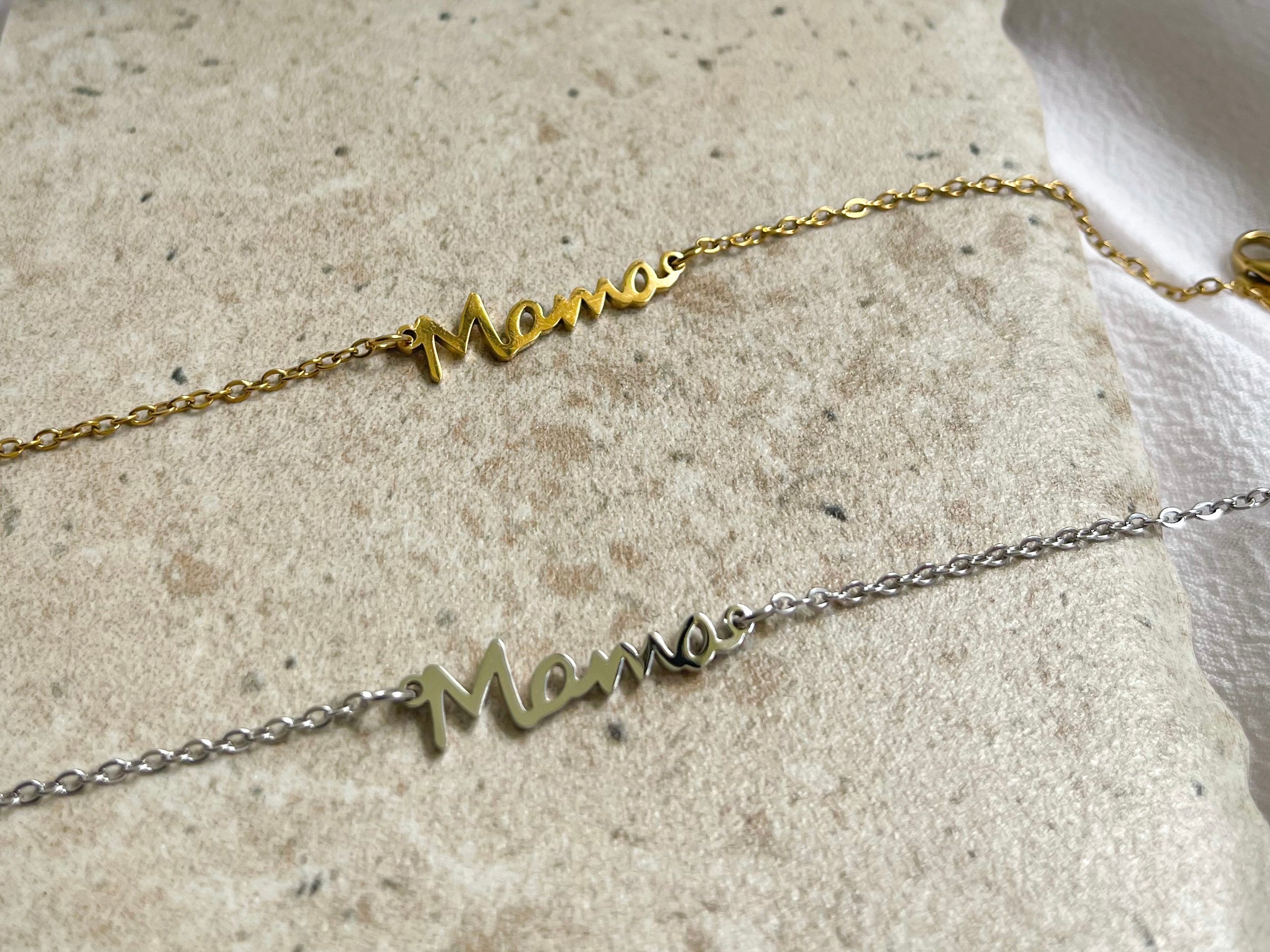 Mama - Waterproof Chain Bracelet