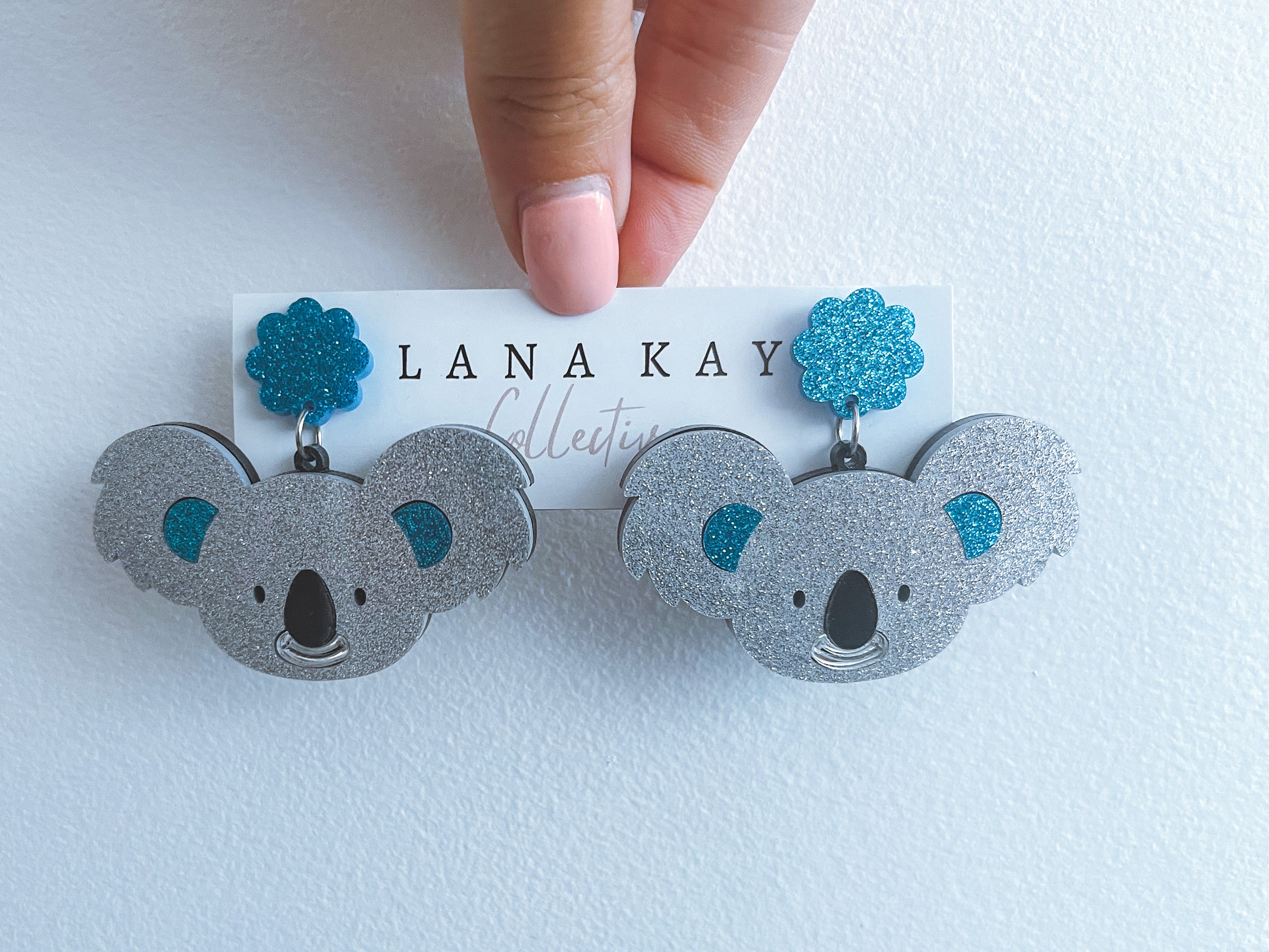 Koala Drop Earrings