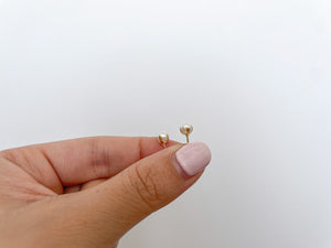 Chiara - Dainty Pearl Studs