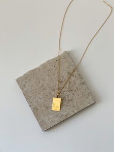 To The One I Love - Waterproof Love Note Necklace