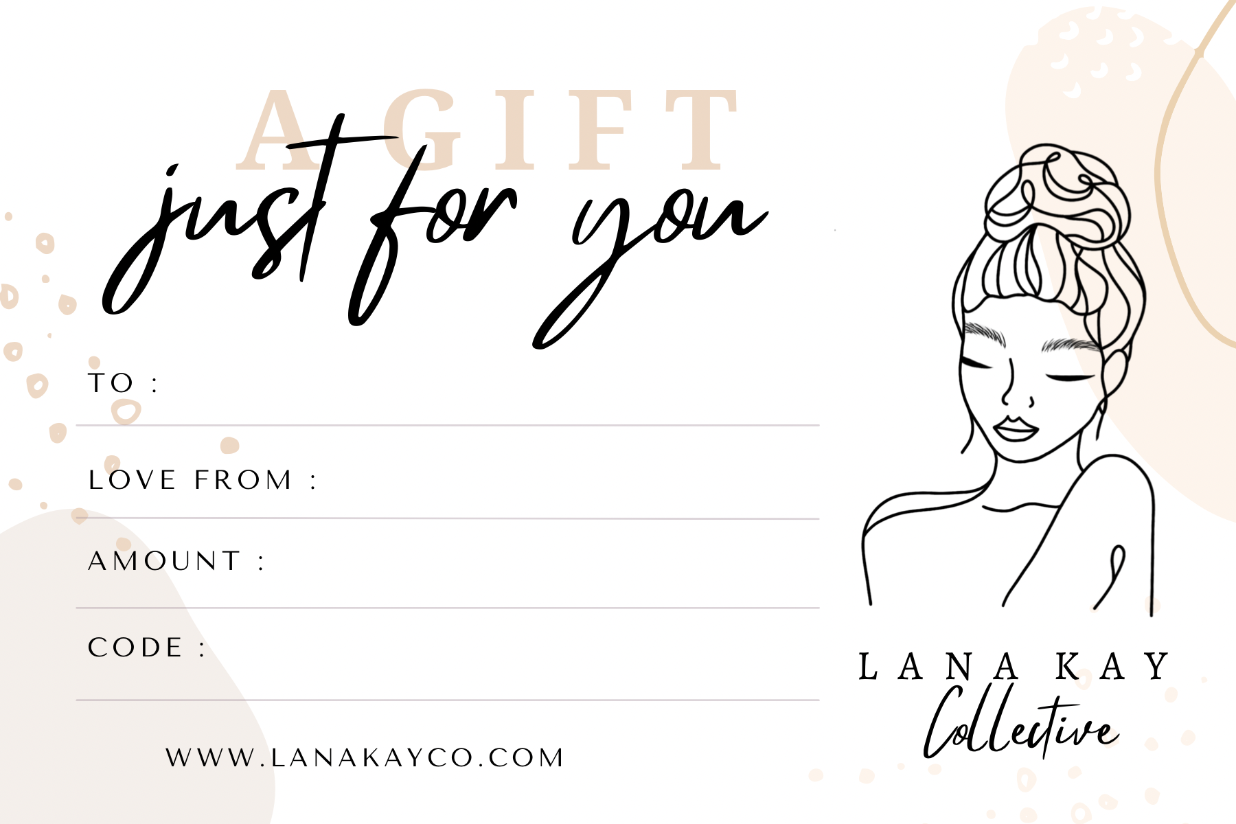 Lana Kay Gift Card