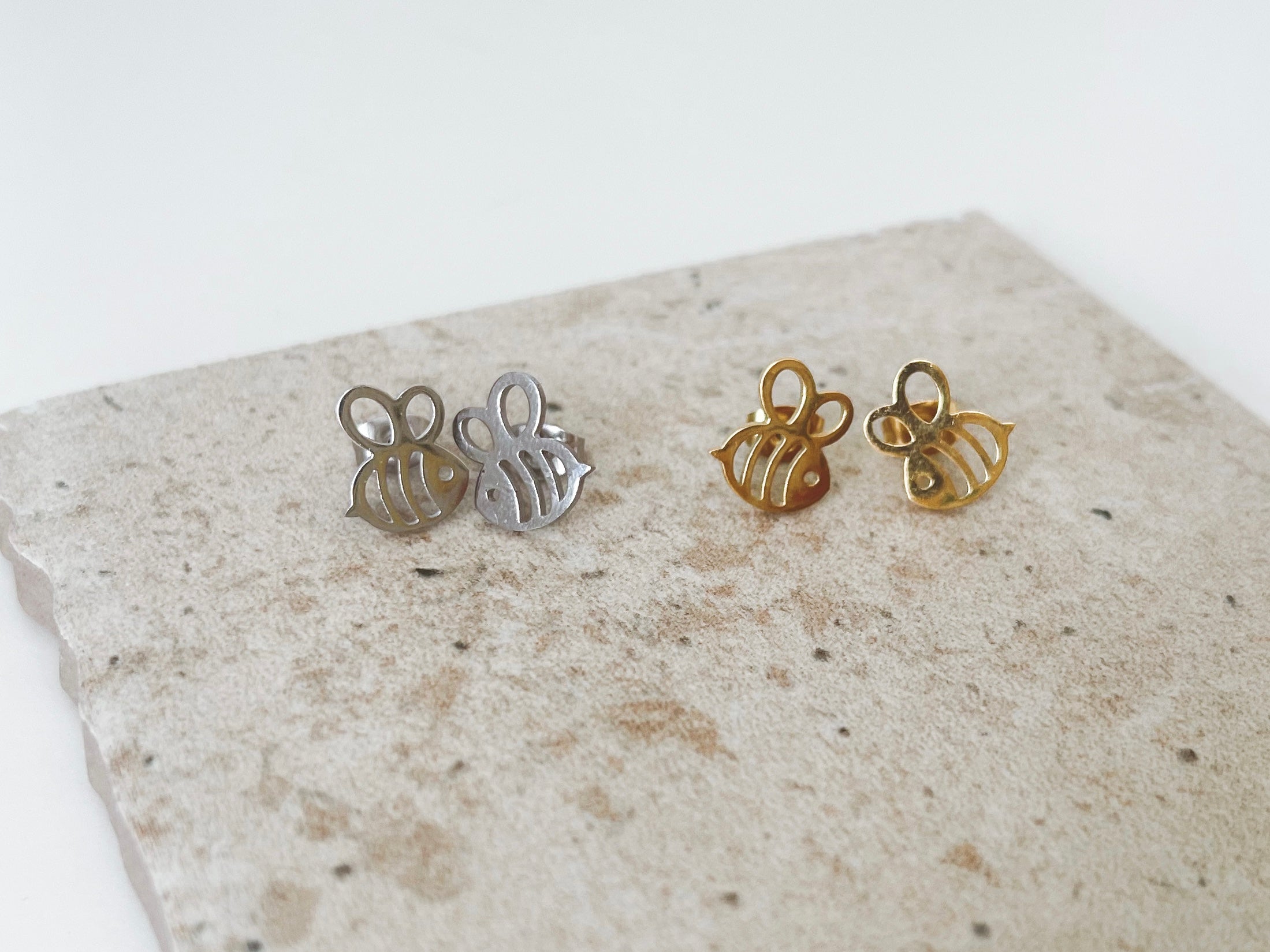 Large Bee - Waterproof Studs