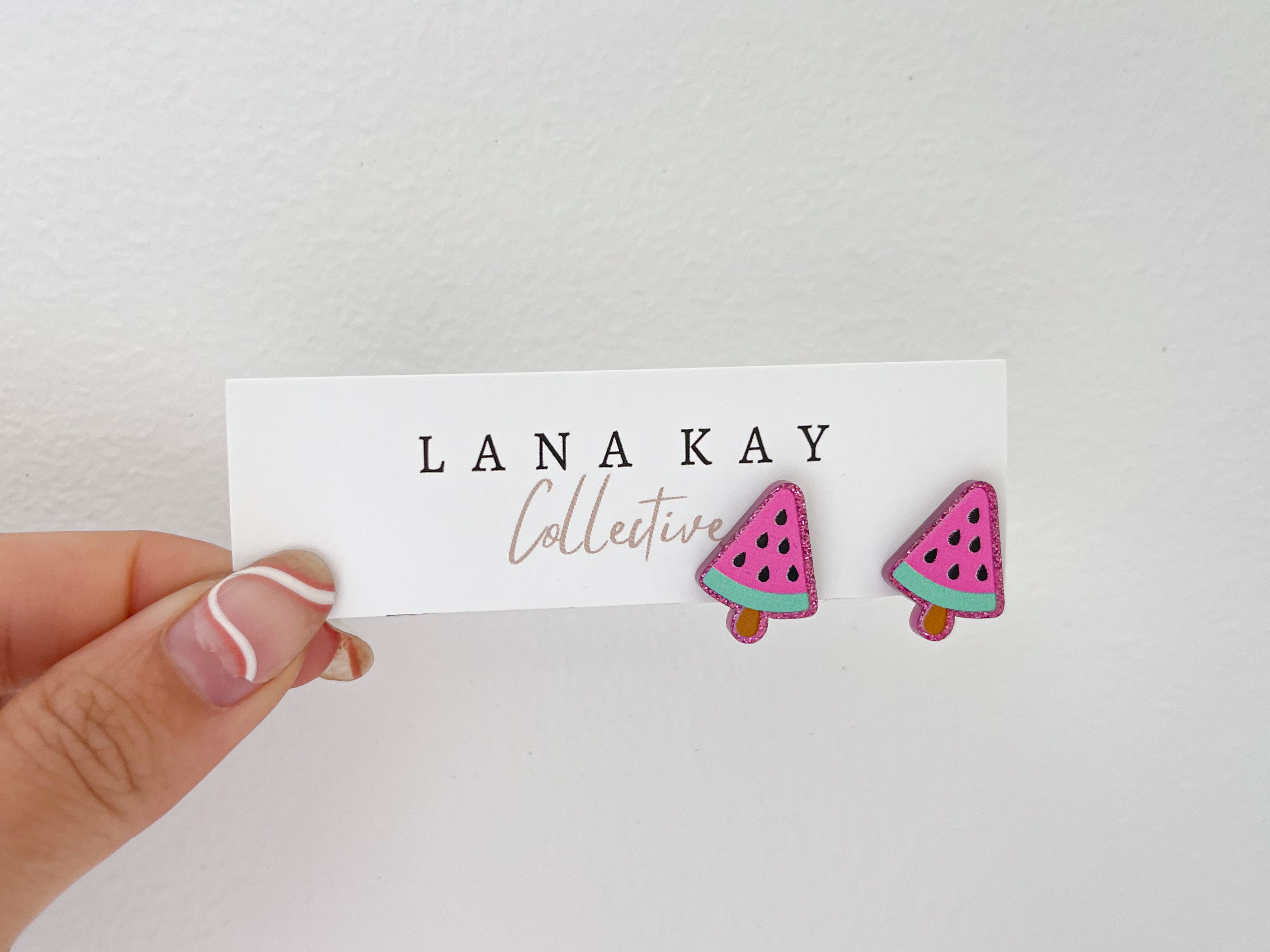 Watermelon Studs