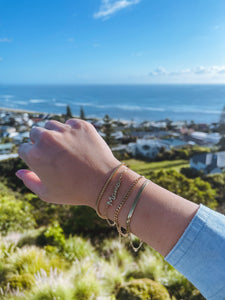 Bonnie - Waterproof Square Chain Bracelet