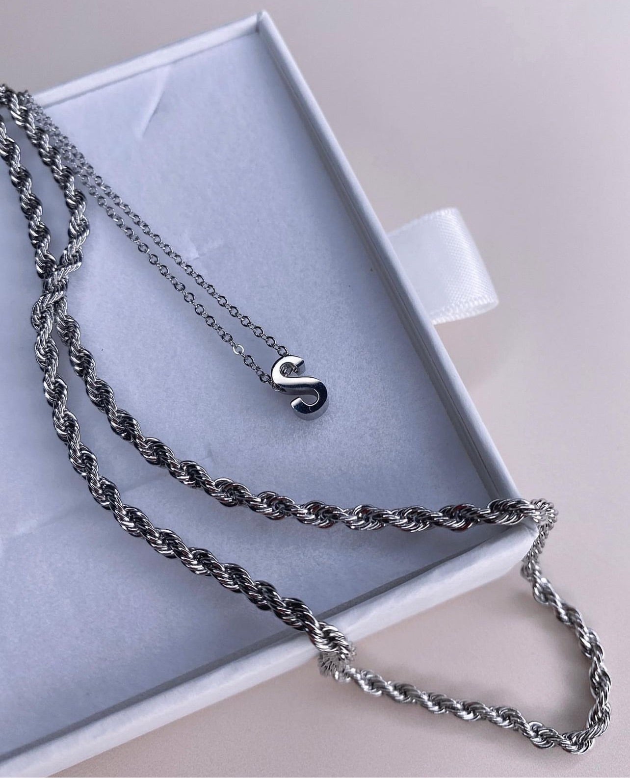 Lana hot sale initial necklace